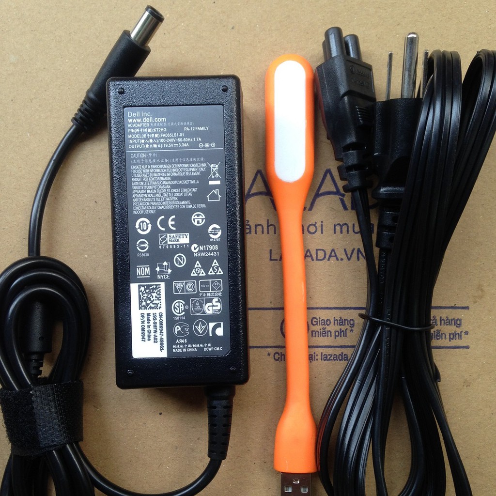 Sạc cho laptop dell vostro 3555 3350 2420 2421 2520 2521