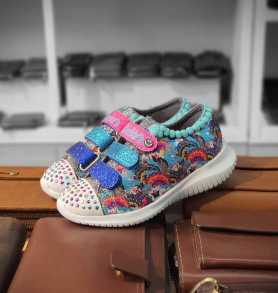 GIÀY SKECHER TRẺ EM 3 QUAI DÁN, GLK42