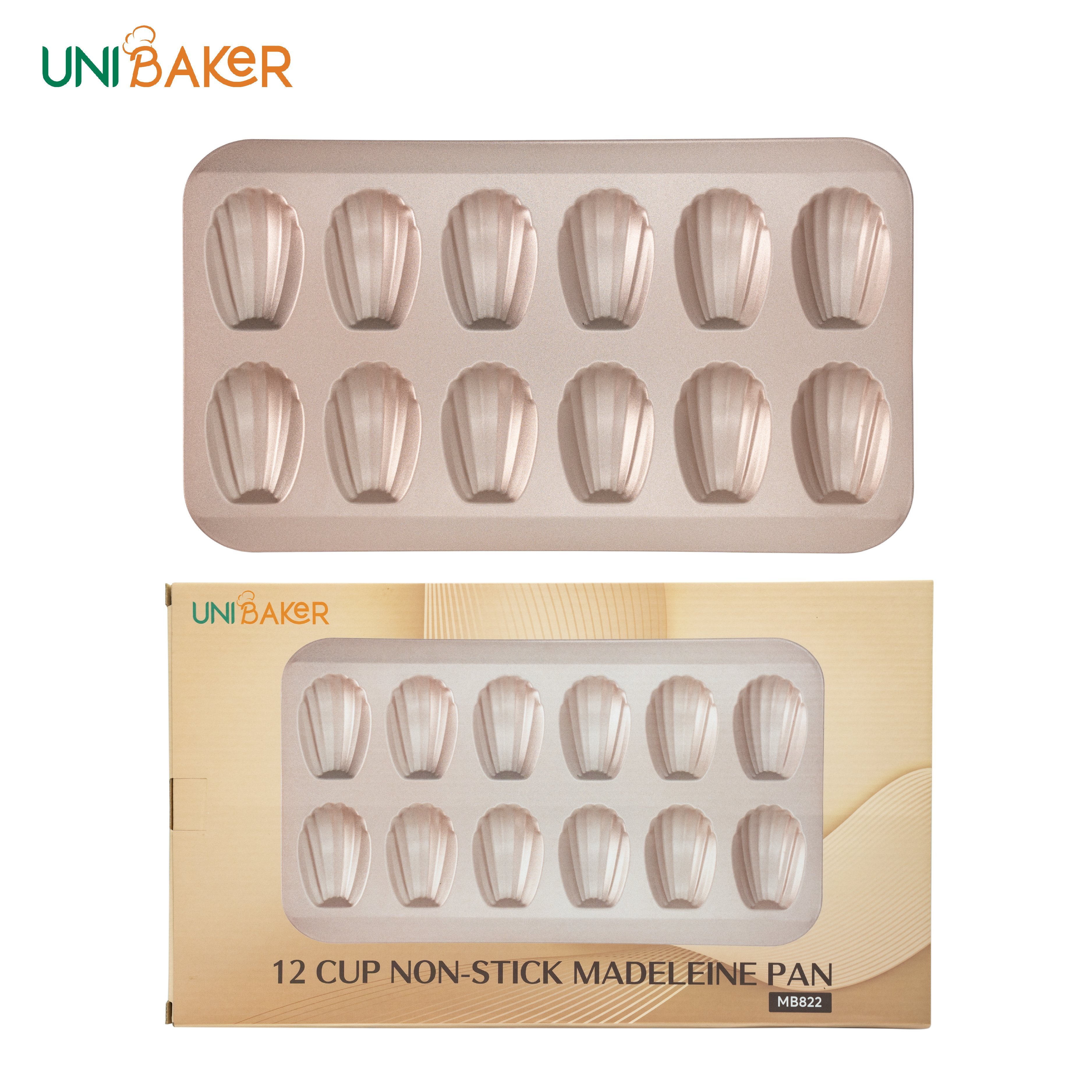 Khuôn bánh sò Unibaker 12 lỗ