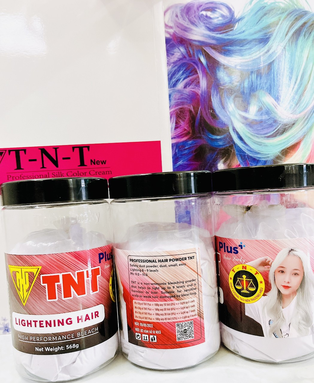 Bột Tẩy Tóc TNT [ SP CHÍNH HÃNG CTY TNT 1 LẦN LV 9. ]
