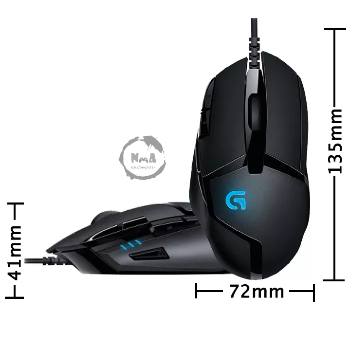 Chuột Máy Tính Gaming LOGITECH G402 (Chuột Vi Tính Laptop Chơi Game Cực Nhạy, Giá Rẻ)