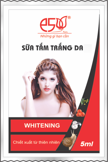 Sữa Tắm Dây Trắng Da 4 in 1 E5