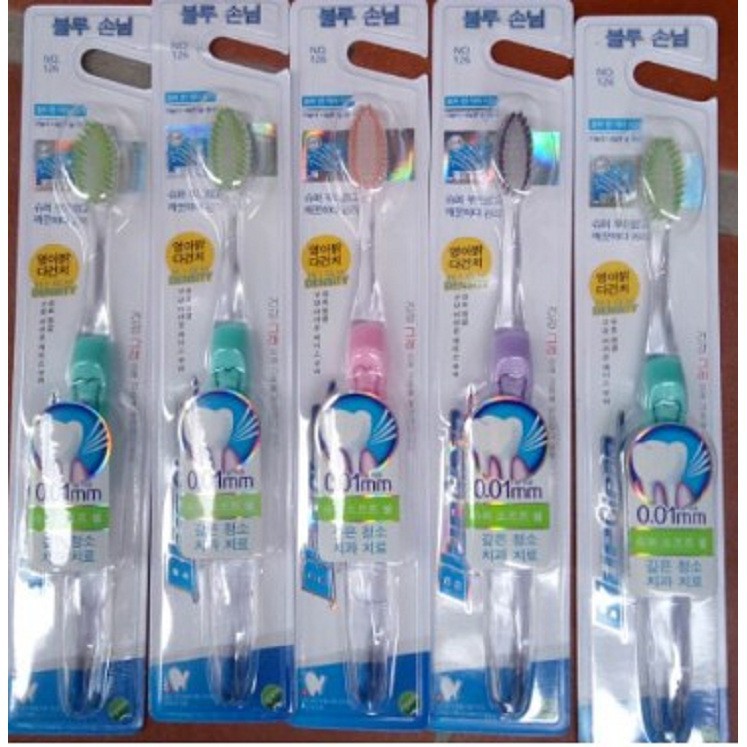Bàn chải đánh răng lông mềm no126