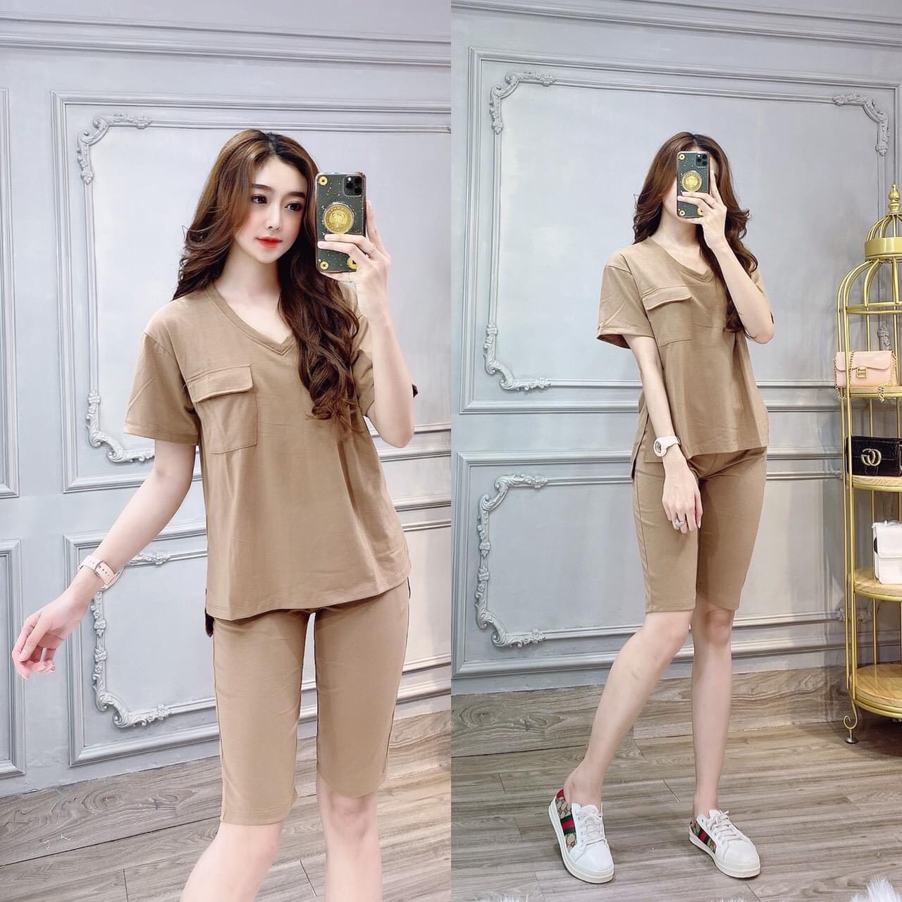 SET BỘ THỜI TRANG LỬNG MẶC NHÀ CỰC XINH