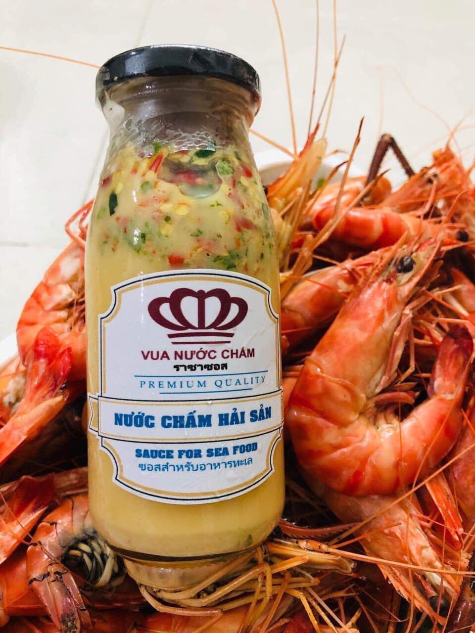 NƯỚC CHẤM HẢI SẢN (ớt xiêm xanh) 150ml - Thương hiệu Vua Nước Chấm