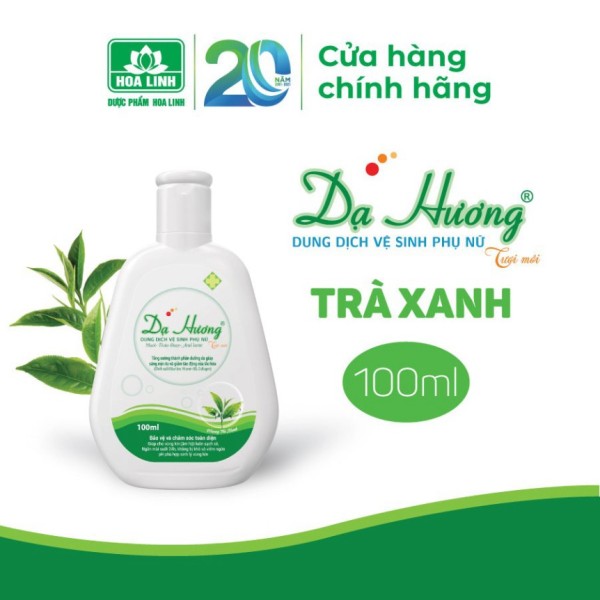 [HCM]✔️SALE KHỦNG✔️ Dung dịch vệ sinh - Dạ Hương Trà xanh 100ml