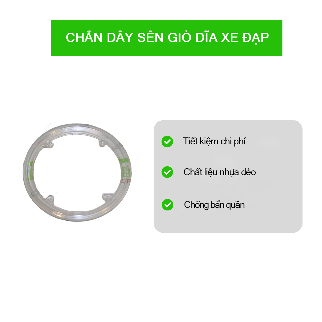 Chắn dây sên giò dĩa xe đạp