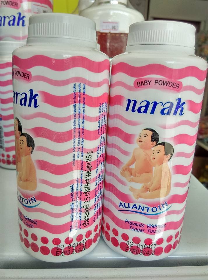 Phấn Rôm Narak Thái Lan phấn rôm baby 500g