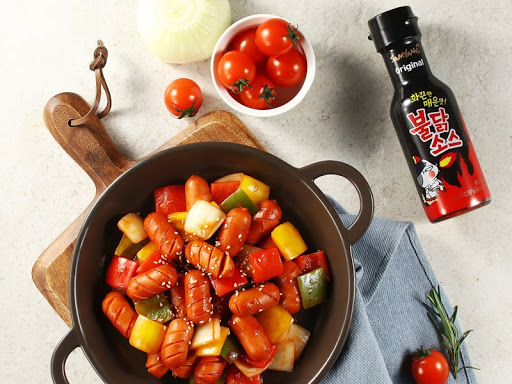 [HCM]Sốt samyang vị truyền thống