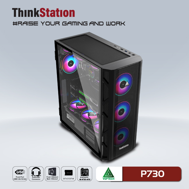 Case VSPTECH ThinkStation P730 (Không kèm Fan)