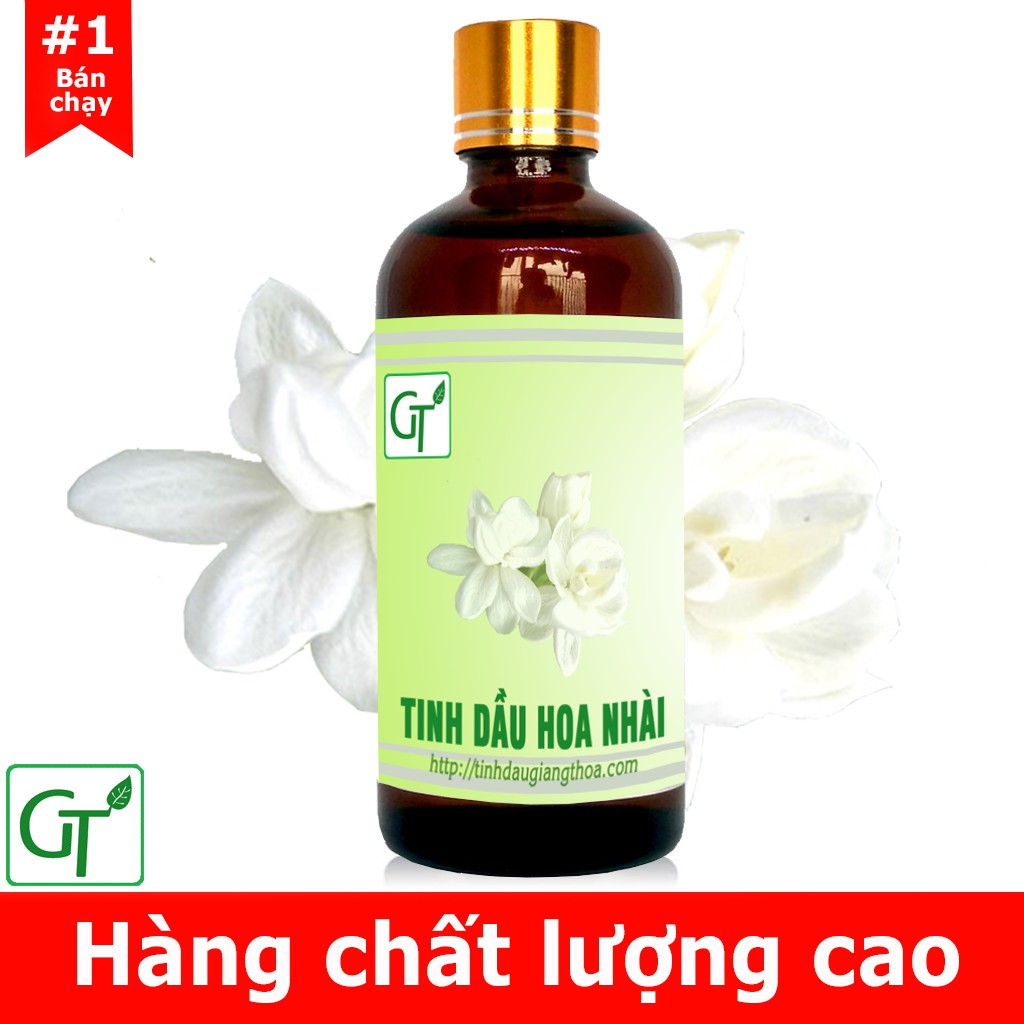 Tinh Dầu Hoa Nhài Tự Nhiên Nguyên Chất  - Chai 10 - 100ml  Xông Phòng, Treo xe - Hương Thơm Nhẹ Nhàng, Thơm Lâu