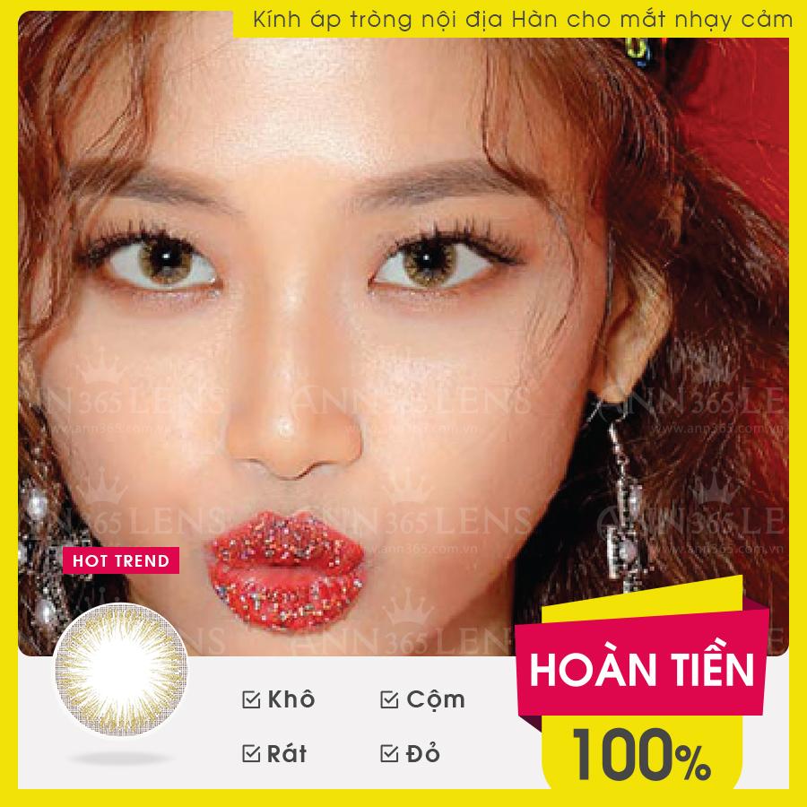 [𝐄𝐯𝐞𝐧𝐭] Kính Áp Tròng Mềm Đeo 30 ngày ANN365 Ánh Vàng Thời Trang Touch Gold Pearl Phá Cách, Nổi Bật Giữa Đám Đông