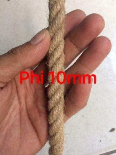 [HCM]Cuộn 5m dây thừng 10 ly (10mm)