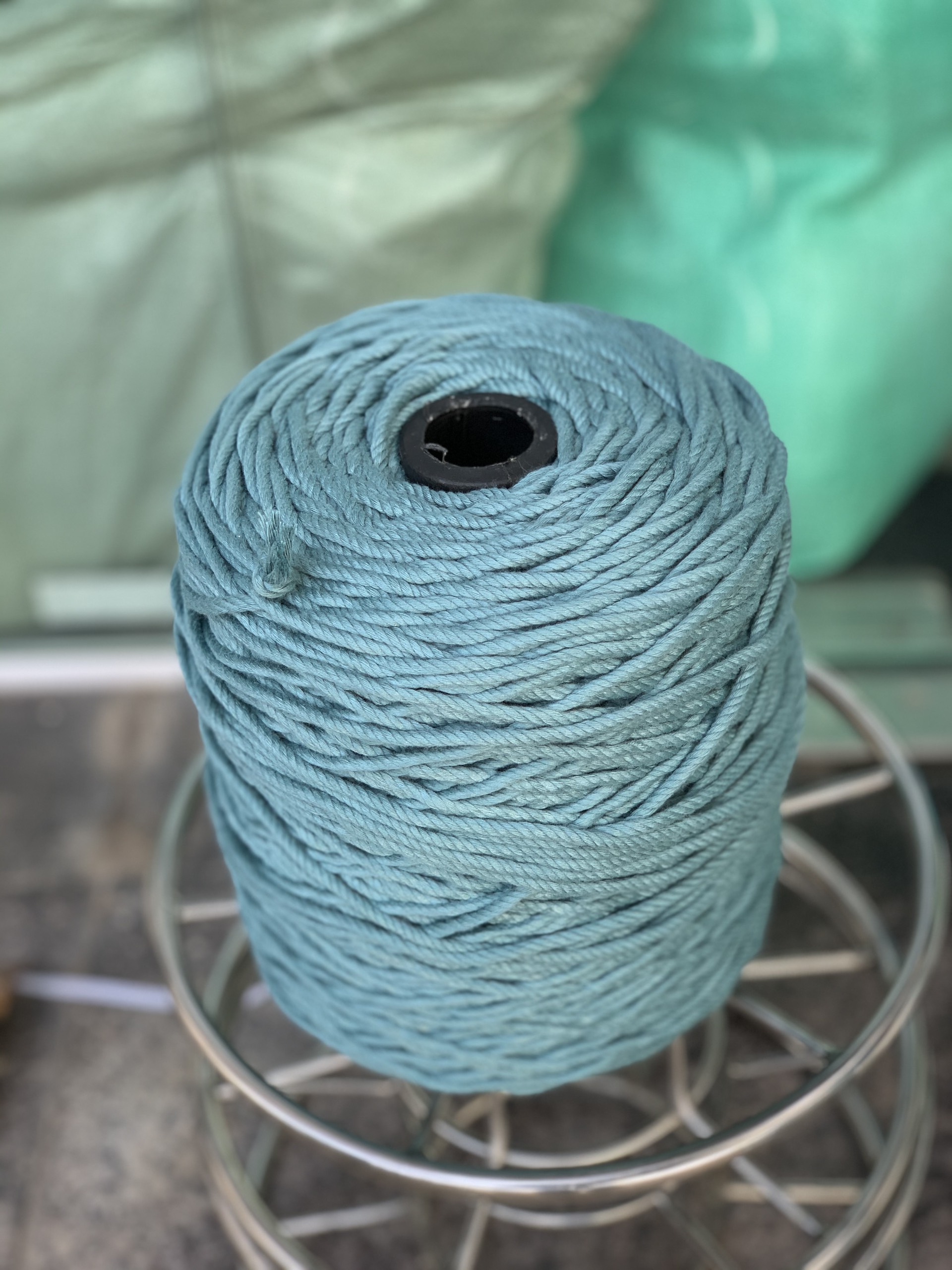 200g dây thừng đan macrame, sợi xoắn size  5mm