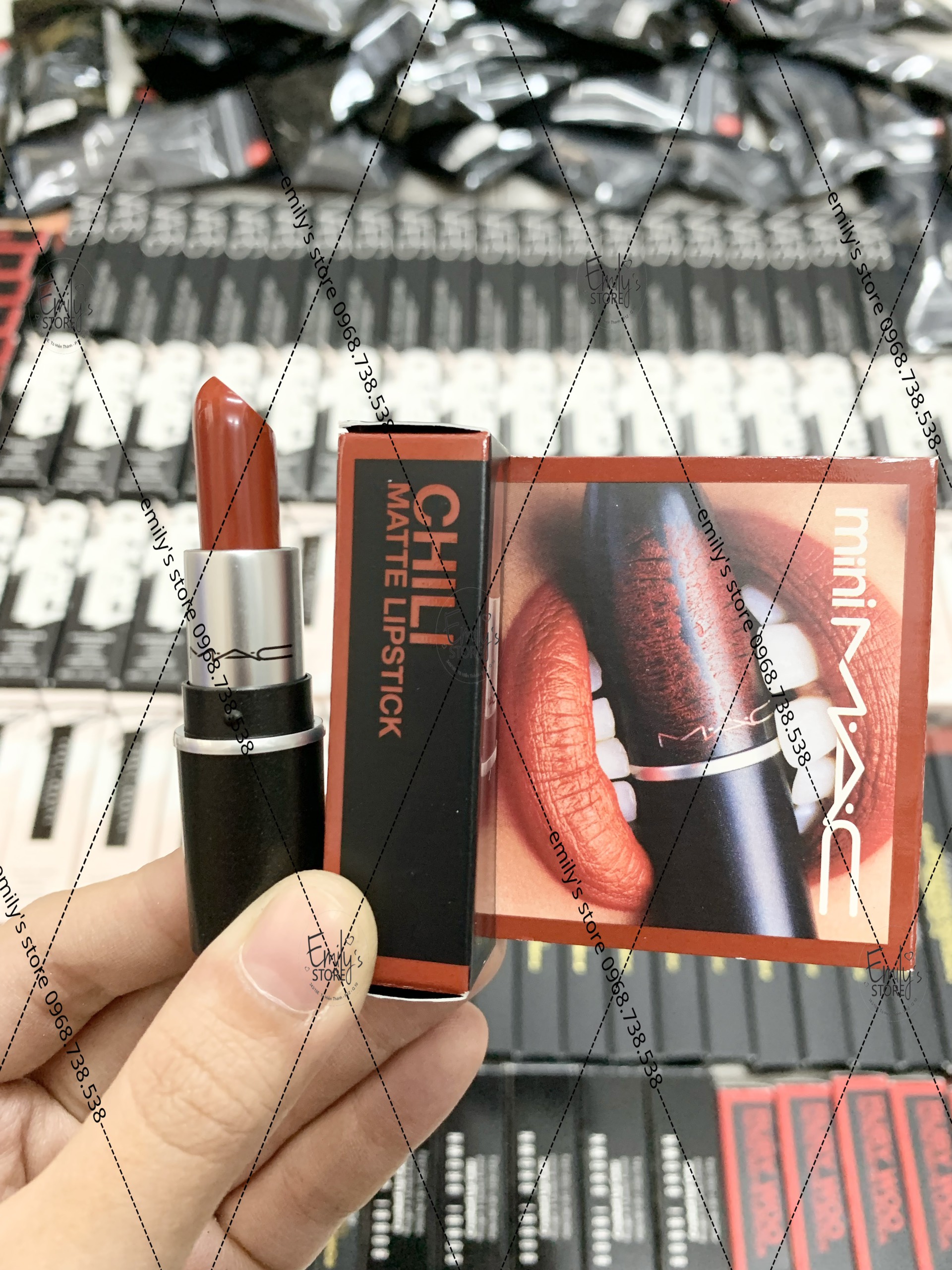 (Lỗi chạm thành son) Son thỏi mini các màu siêu xinh, không kén da