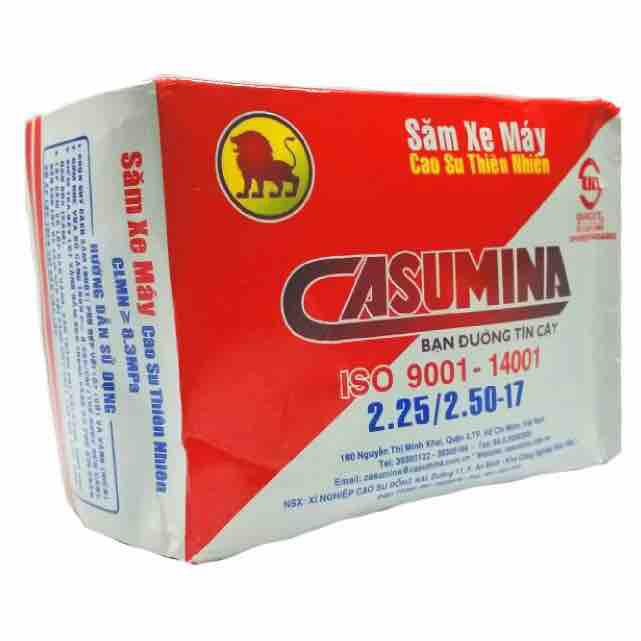 Ruột (săm) Casumina 2.25/2.50-17 (ruột cao su vỏ trước)