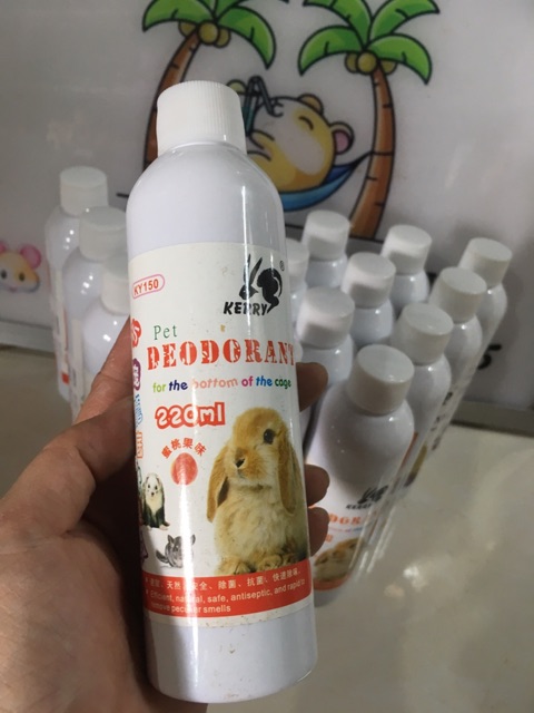 Dung dịch khử mùi chuồng hamster, thỏ, bọ - Đào