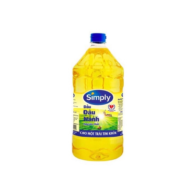 dầu đậu nành simply 1L