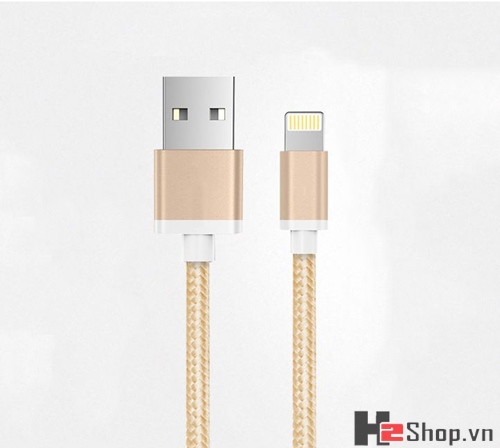 CÁP SẠC IPHONE DÂY DÙ NGẮN 20CM - DIY037