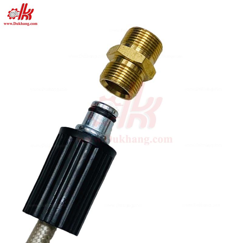 Nối dây rửa xe ren 22
