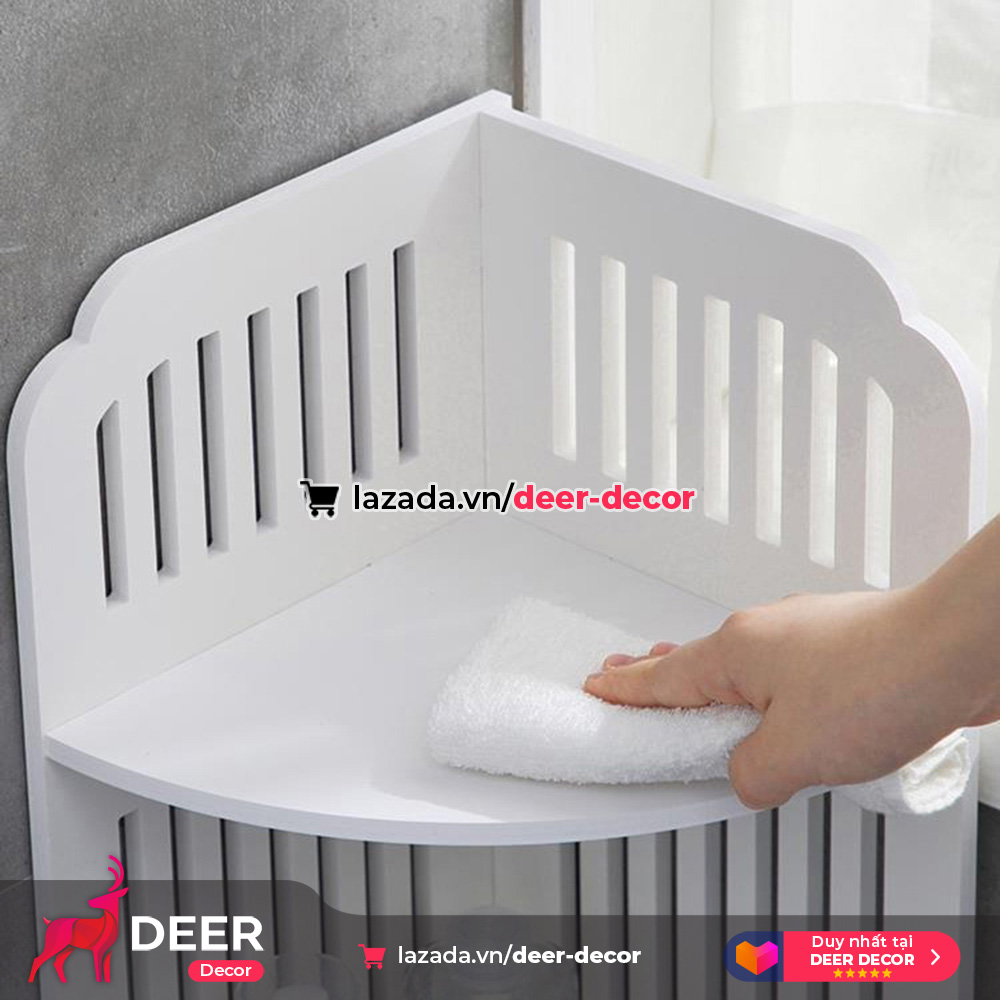 Kệ Góc Để Mỹ Phẩm, Để Phòng Tắm 60X22cm - DEER DECOR