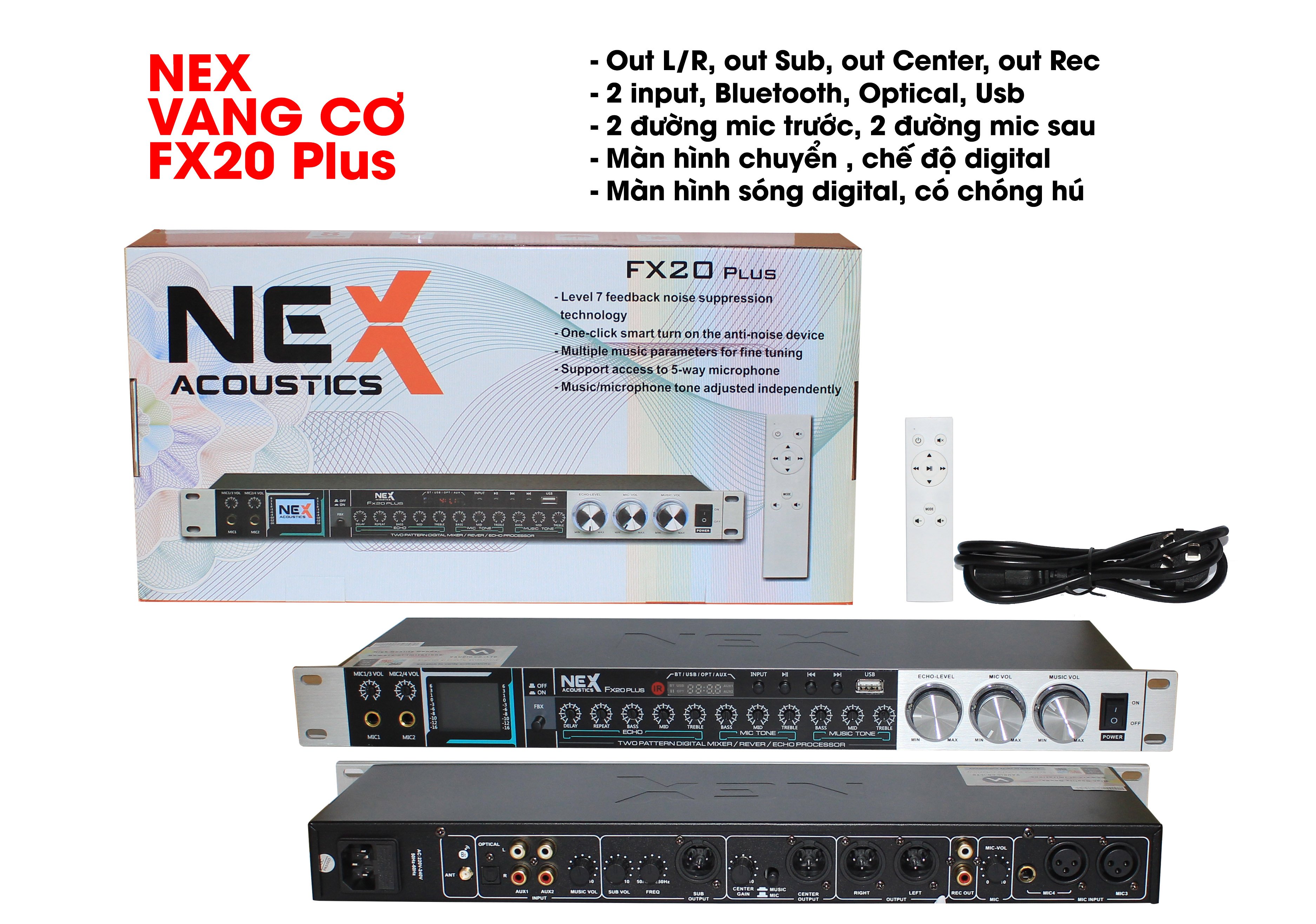 Vang cơ nex fx20 plus