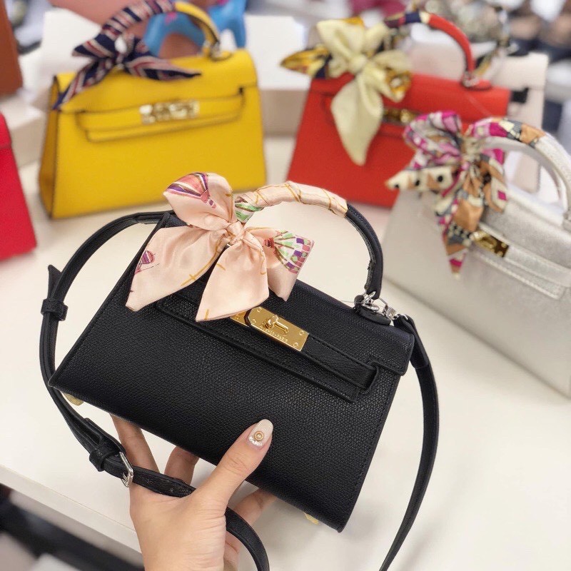 Túi Xách Nữ  HM size 20 chất da sần siêu đẹp
