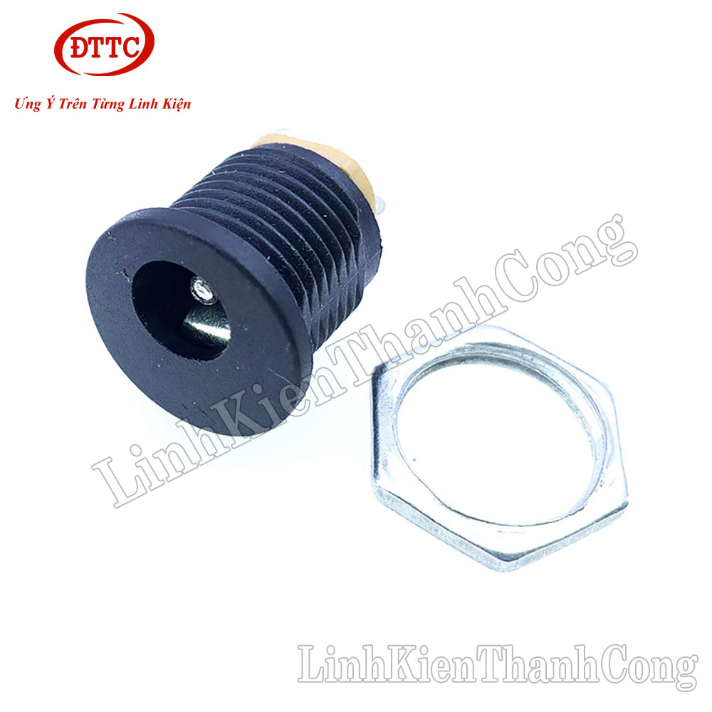 Jack DC Cái 5.5x2.1mm Màu Đen, Màu Trắng