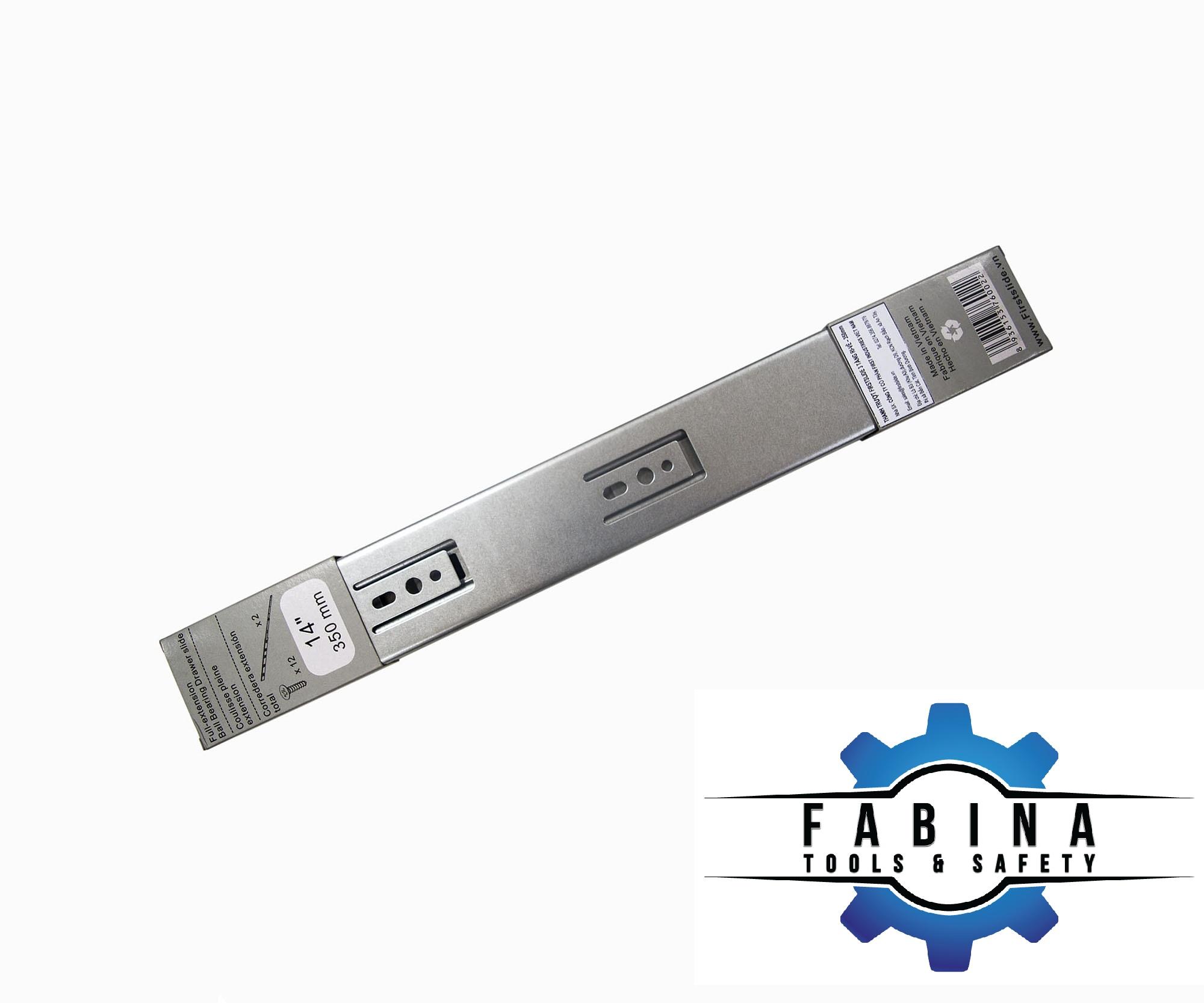 [HCM]Bộ 5 Ray trượt bi 3 tầng Rivet Cao Cấp