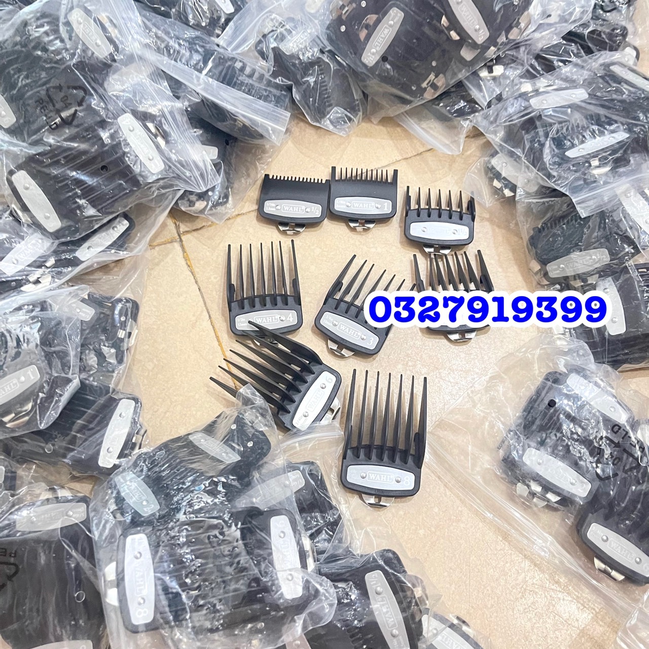Bộ cữ tông đơ BARBER gá thép ( 1 bộ 8 cái )