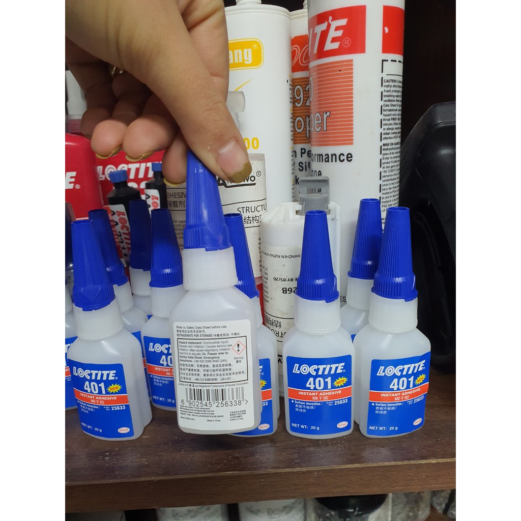 Keo Loctite 401 20G White ( Màu Trắng)- Keo Dán Đa Năng