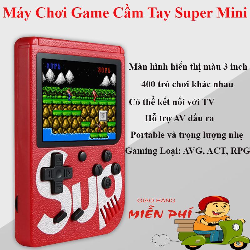 >> BÁO GIÁ 【NEW BE】BẢNG ĐIỀU KHIỂN TRÒ CHƠI CẦM TAY SUP MINI 400 TRONG 1, BẢNG ĐIỀU KHIỂN TRÒ CHƠI SUP, BẢNG ĐIỀU KHIỂN T | Shopee Lazada Sendo Tiki mới nhất 136 Máy Chơi Game Cầm Tay SUP MINI 400 in 1-Thiết Kế Nhỏ Gọn-Tiện Lợi Mang Theo Bất Cứ Đâu-Có Ngoại Hình Cầm Tay Khá Vừa Vặn Cho Cảm Giác Thoải Mái-Thời Lượng Pin Lên Đến 6h-Sạc Cực Dễ Dàng Thông Qua Cổng Sạc Micro USB