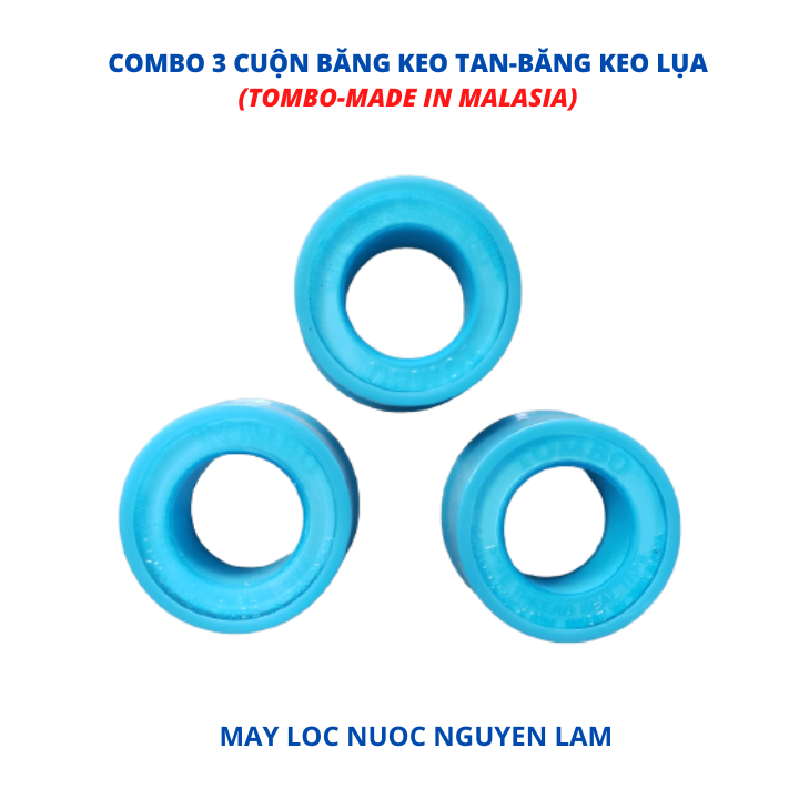 Băng Keo Tan - Băng Keo Lụa Tombo-Made in Malaysia