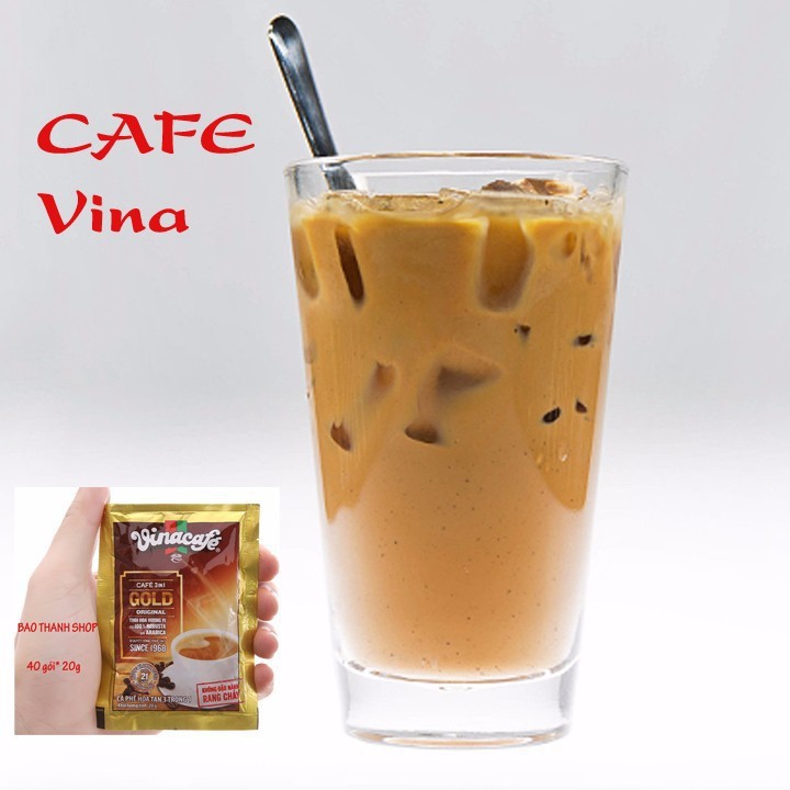 Cà phê hòa tan Vinacafe bịch 40 gói