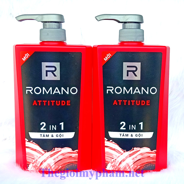Tắm Gội Romano 2 Trong 1 Attitude 650g