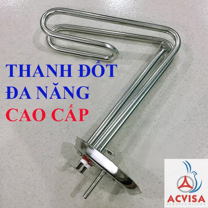 Thanh đốt bình nước nóng đa năng cao cấp inox 304