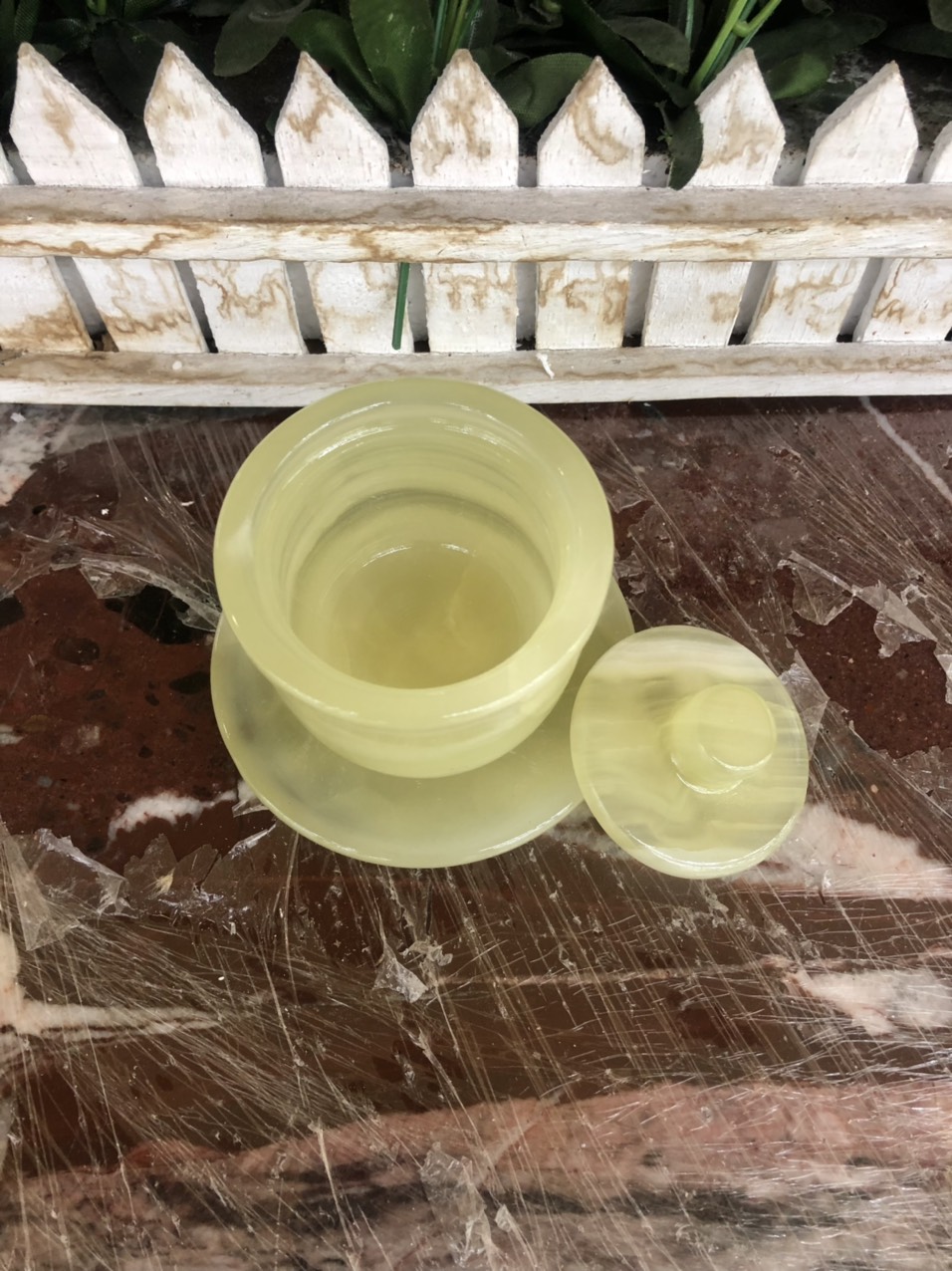 Chén, ly uống trà đá ngọc onyx
