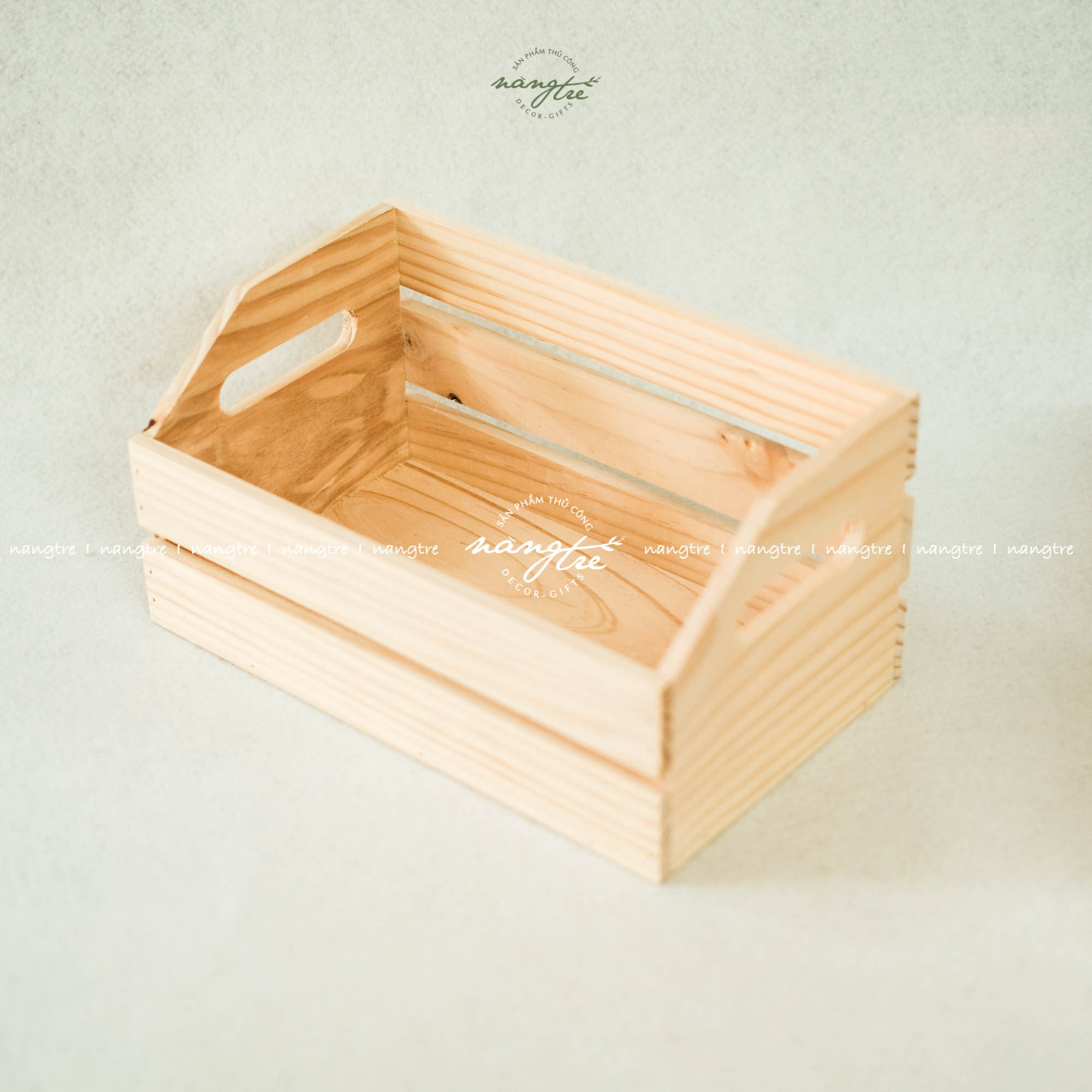 Khay gỗ pallet đựng trái cây