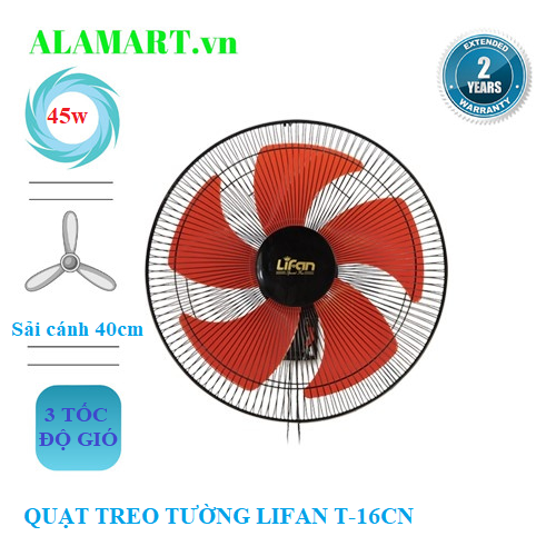 Quạt treo tường Lifan T-16CN