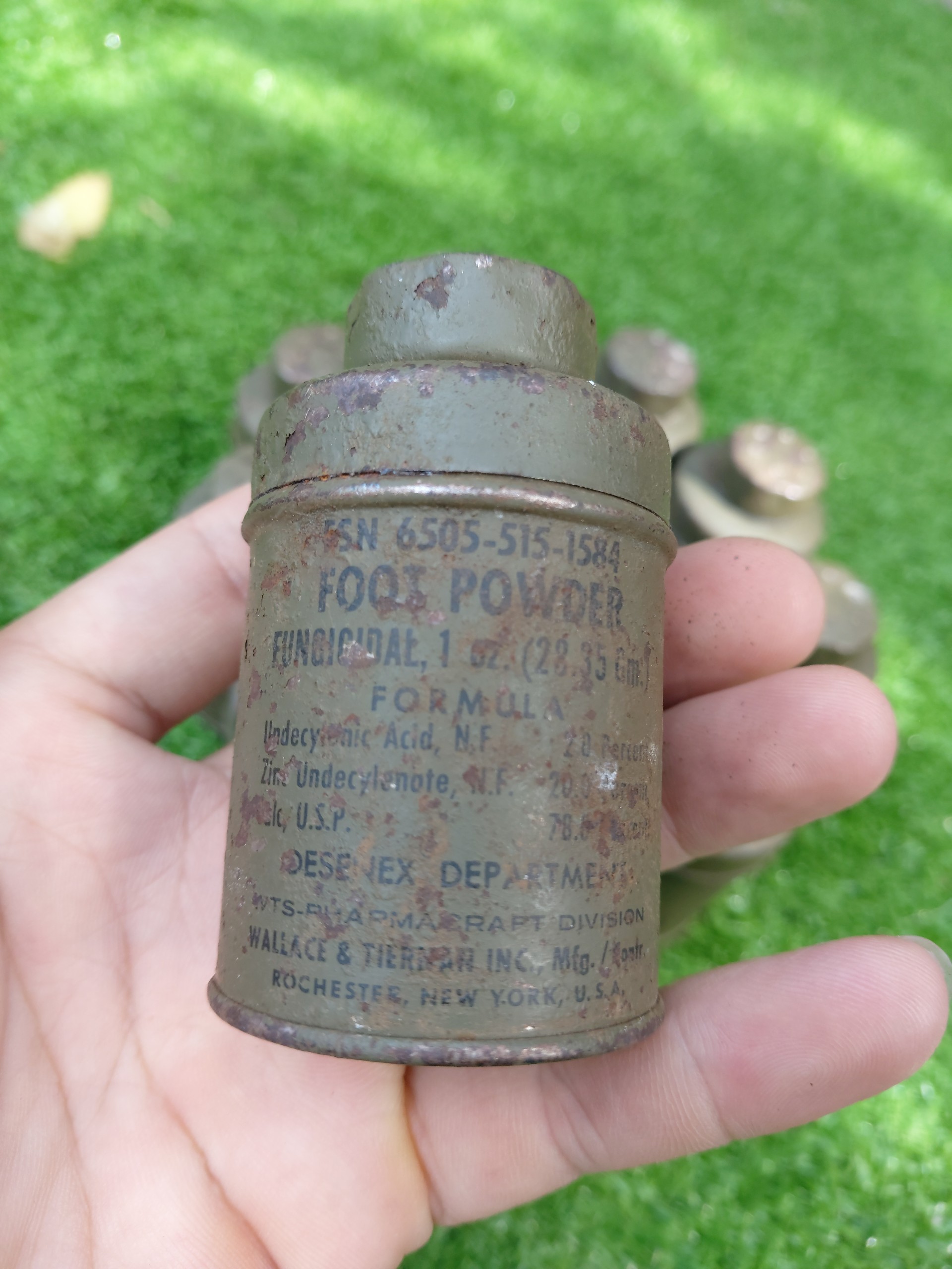 Phấn FOOT POWDER xưa MỸ ,Phấn xưa US