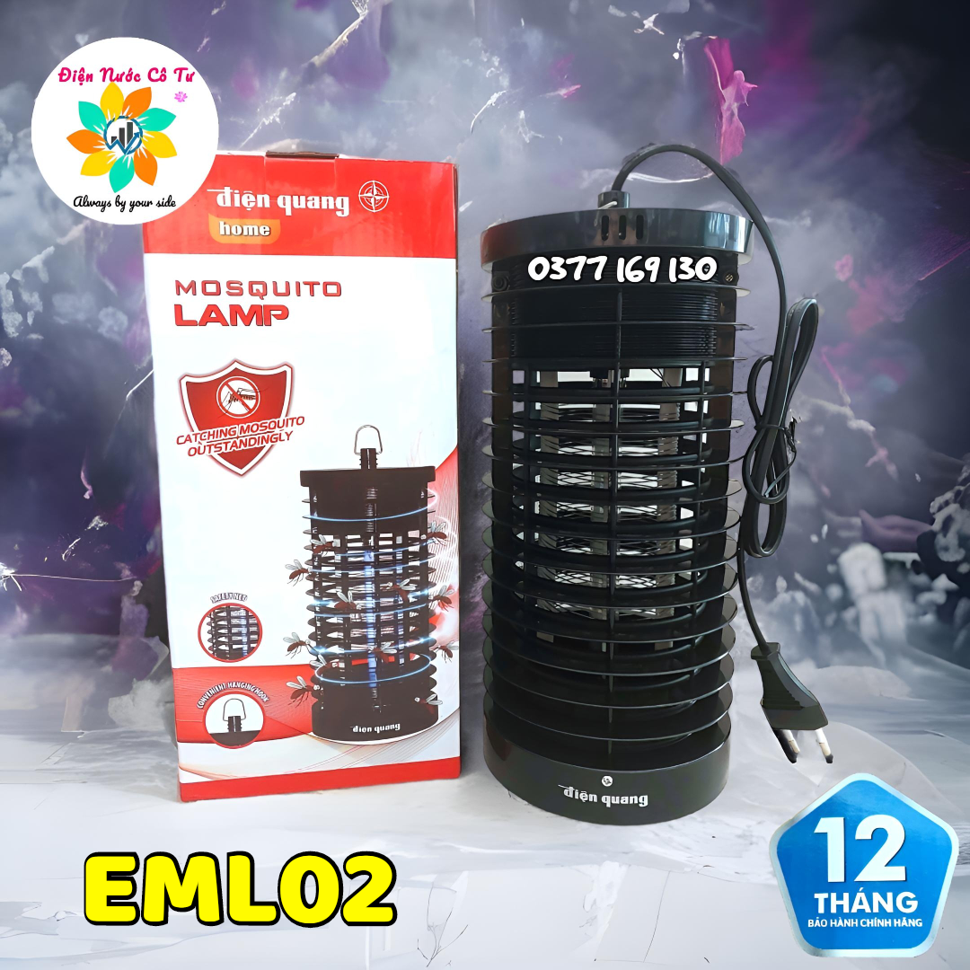Đèn bắt muỗi côn trùng điện quang điện quang eml02 bl