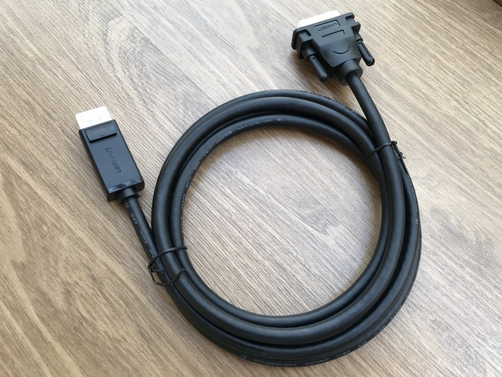 Cáp Chuyển Displayport To DVI 24+1 Dài 2m Ugreen 10221