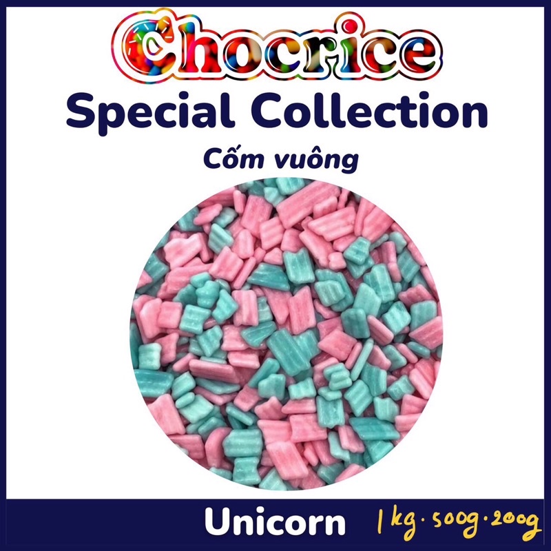 CỐM NHIỀU MÀU TRANG TRÍ BÁNH ( triết 100gr-250gr)