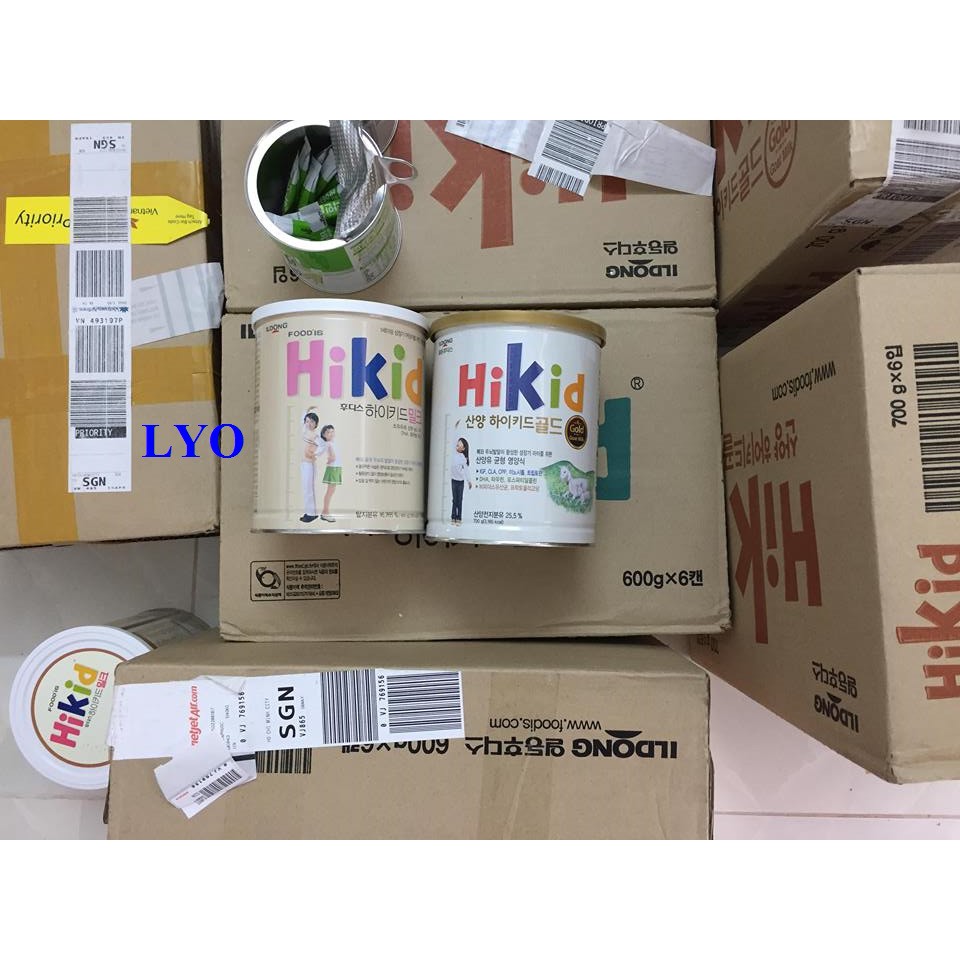 Sữa Hikid dê núi nội địa Hàn quốc 700g