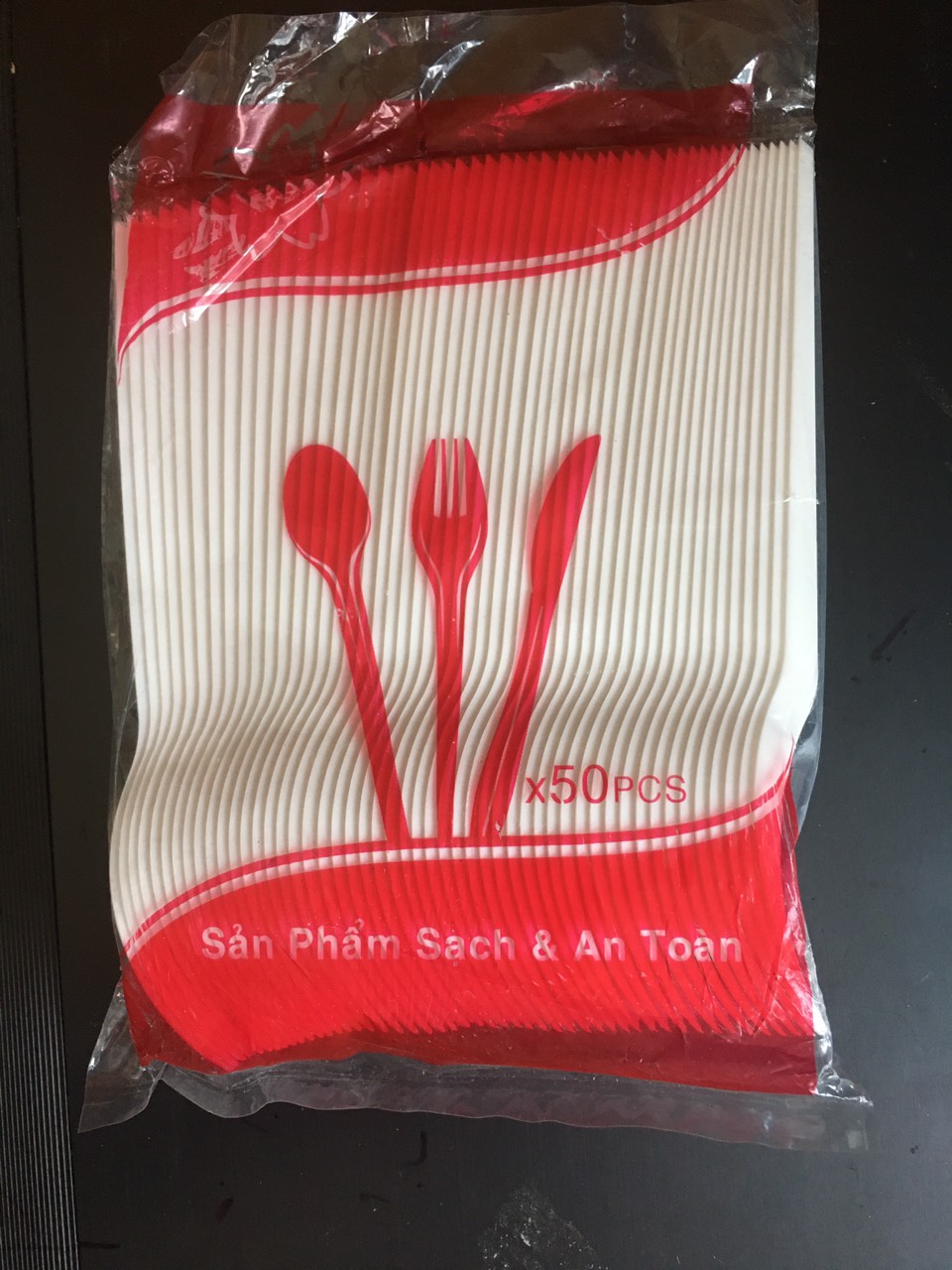Nĩa nhựa dùng 1 lần( 50 cái/1 túi)