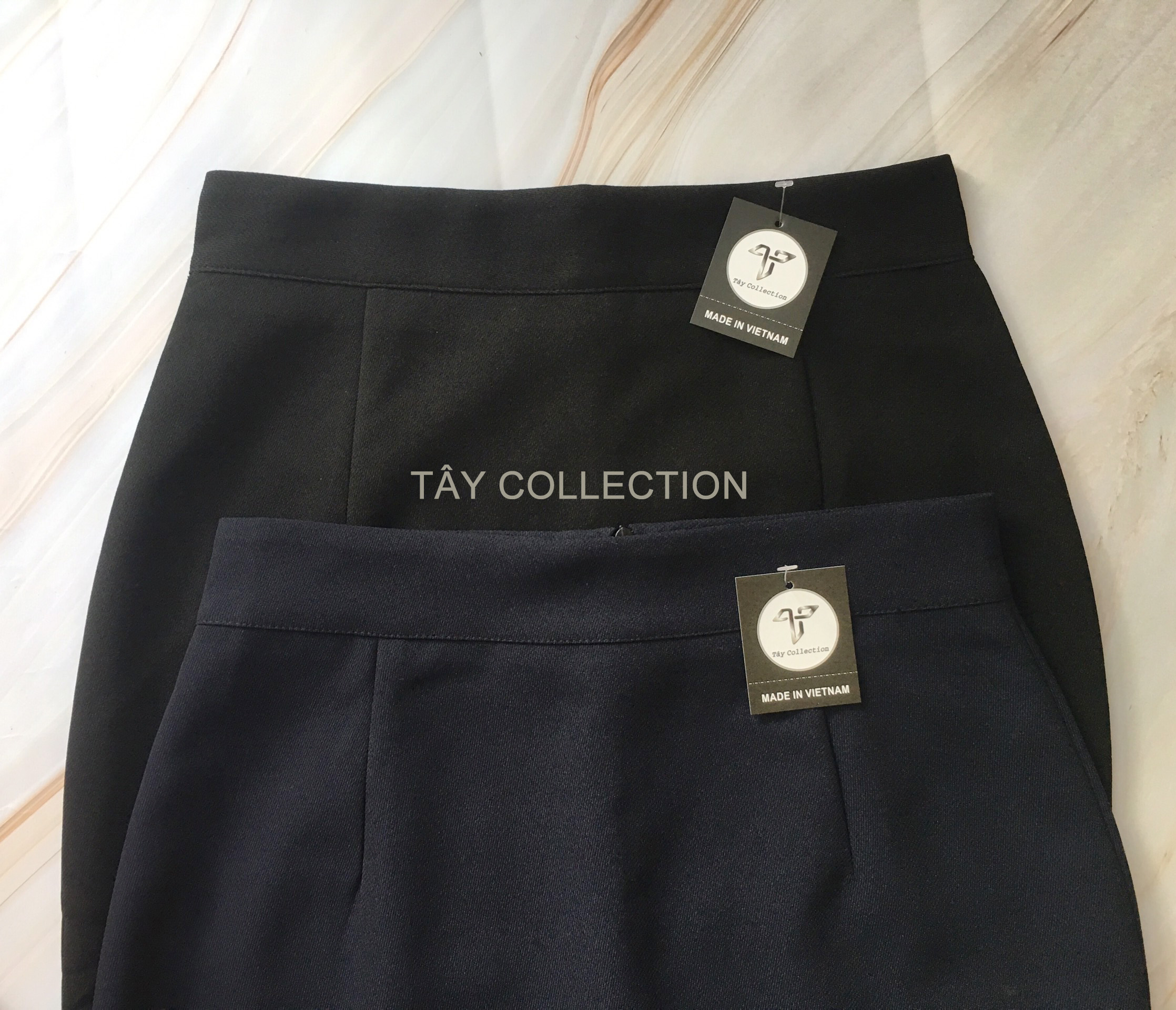 Chân Váy Bút Chì 2 Lớp Cao Cấp tây Collection