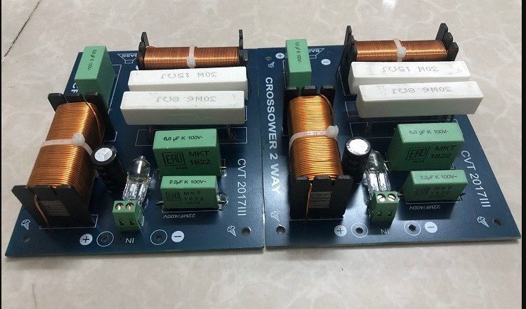 Mạch phân tần loa CVT-2017III 2 way 1 bass + 1 treble