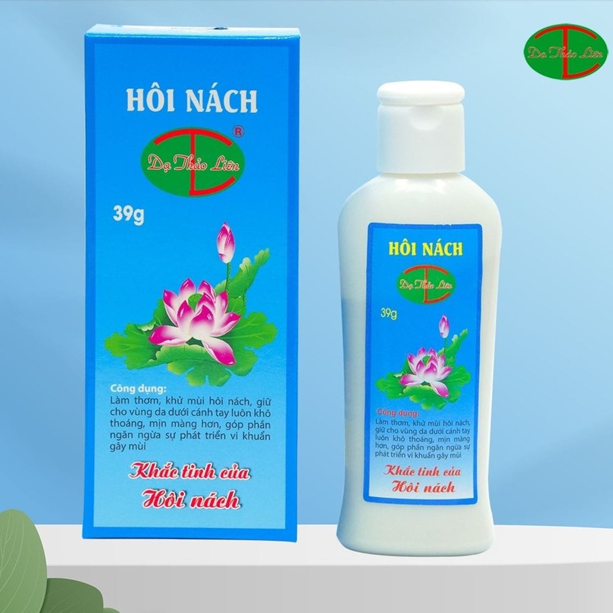 Bột hôi nách dạ thảo liên 39g khử mùi hôi nách hôi chân hiệu quả, nhanh chóng, an toàn