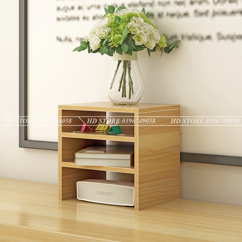 🚛 🆓 KỆ SÁCH ĐỂ BÀN 3 TẦNG ☄️☄️☄️ LẮP GHÉP