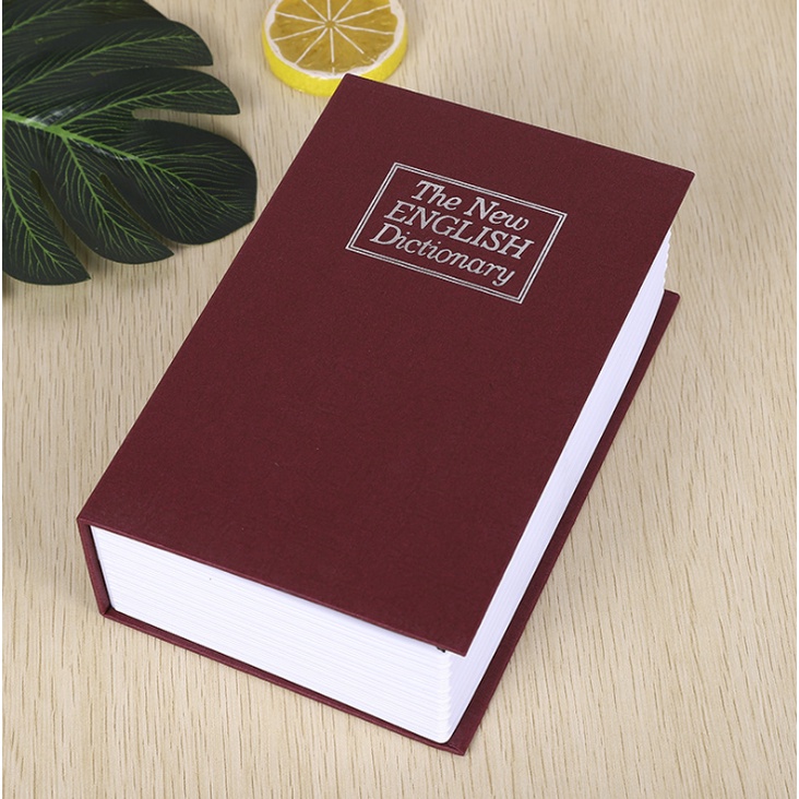 [Giá siêu rẻ] Két sắt hình quyển sách size mini 11.5x8x4.5cm